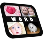 four pics one word android application logo